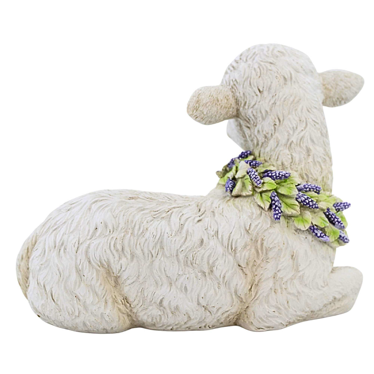 Roman Lamb With Flower Wreath - - SBKGifts.com
