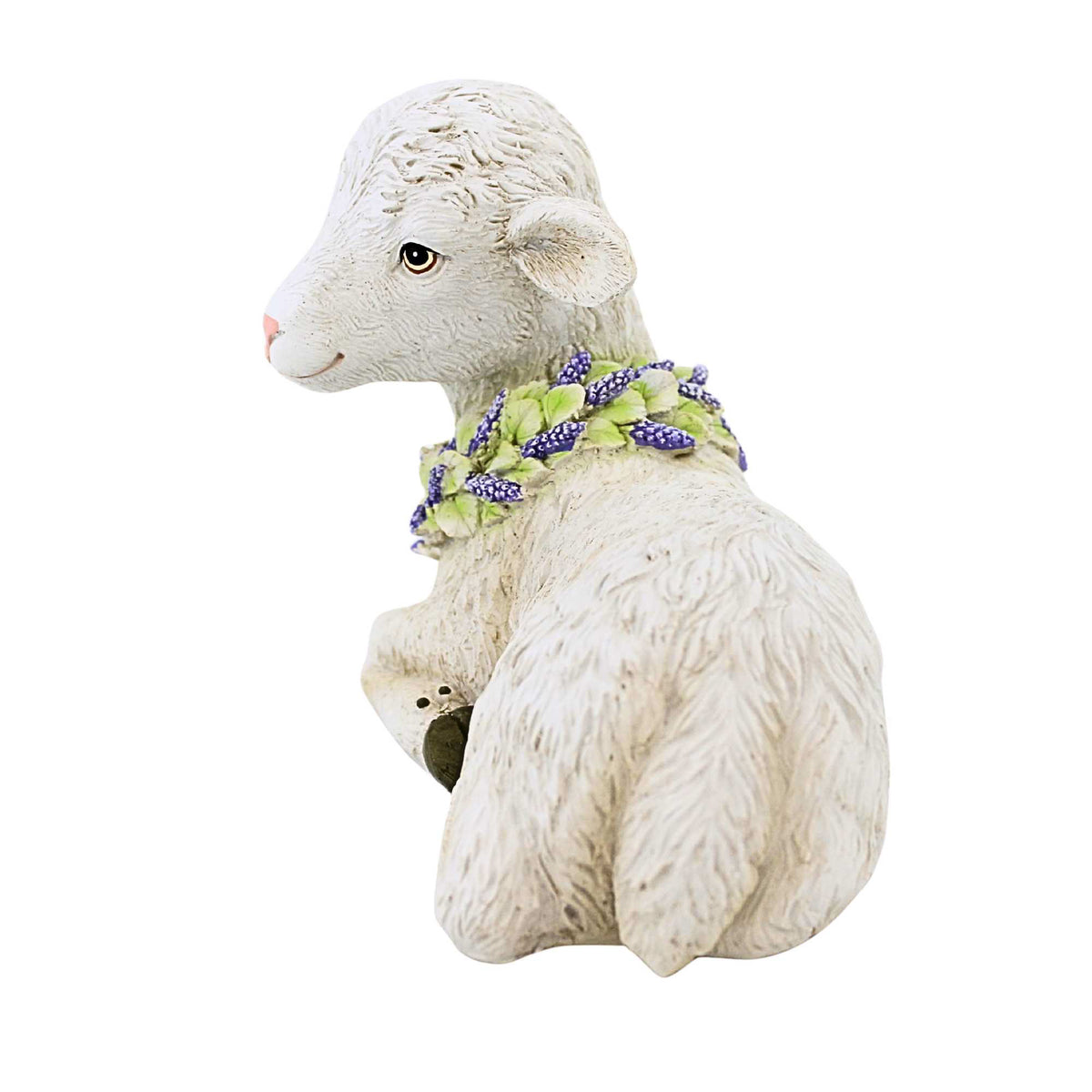 Roman Lamb With Flower Wreath - - SBKGifts.com