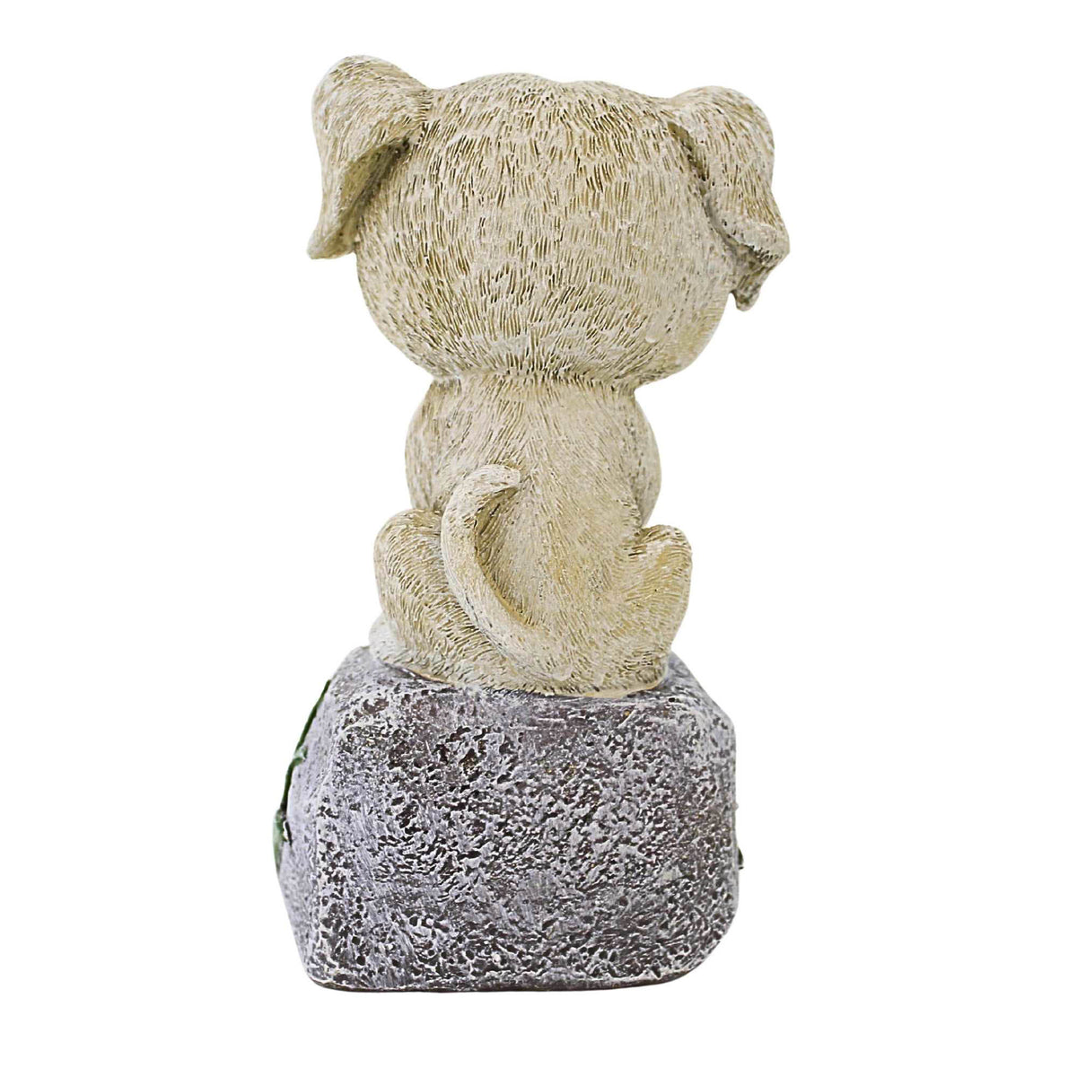 Roman Dog On Stone Figurine - - SBKGifts.com