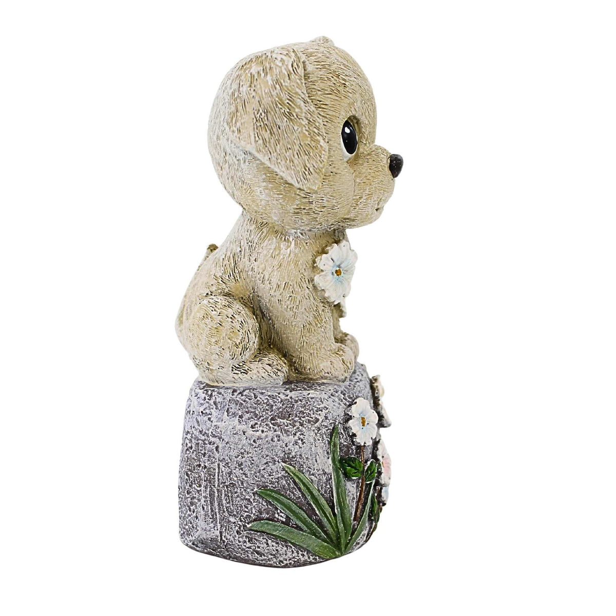 Roman Dog On Stone Figurine - - SBKGifts.com