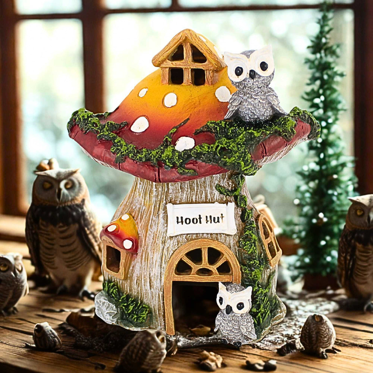 Roman Hoot Hut - - SBKGifts.com