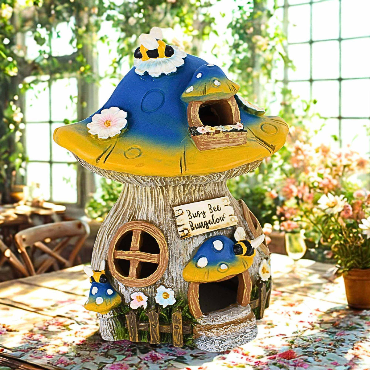 Roman Busy Bee Bungalow - - SBKGifts.com