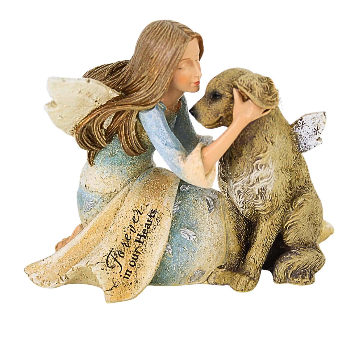 65919 Angel With Dog Figurine 22177
