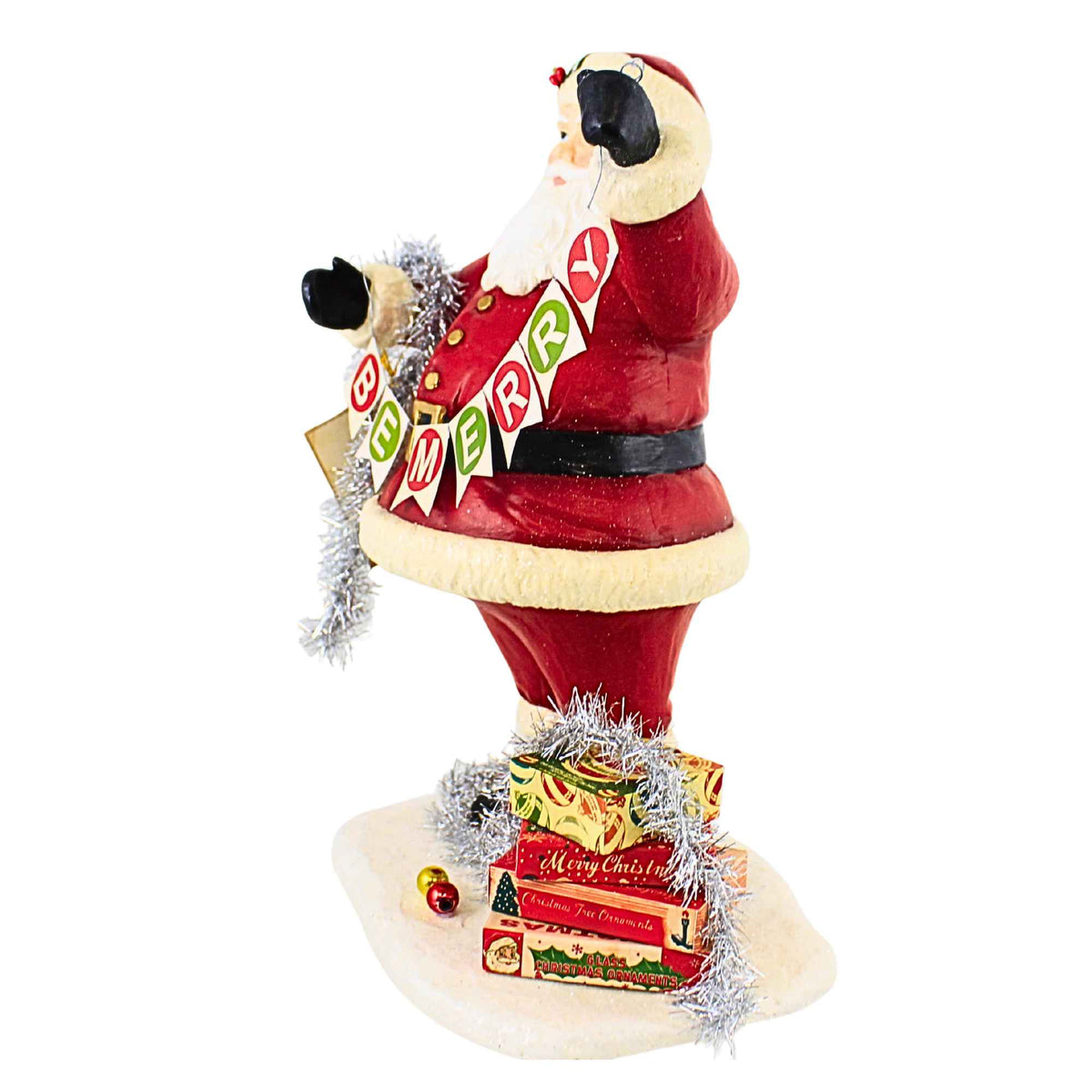 Bethany Lowe Deck The Halls Santa - - SBKGifts.com
