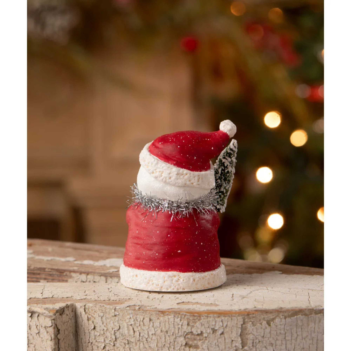 Bethany Lowe Snowman In Santa Suit - - SBKGifts.com