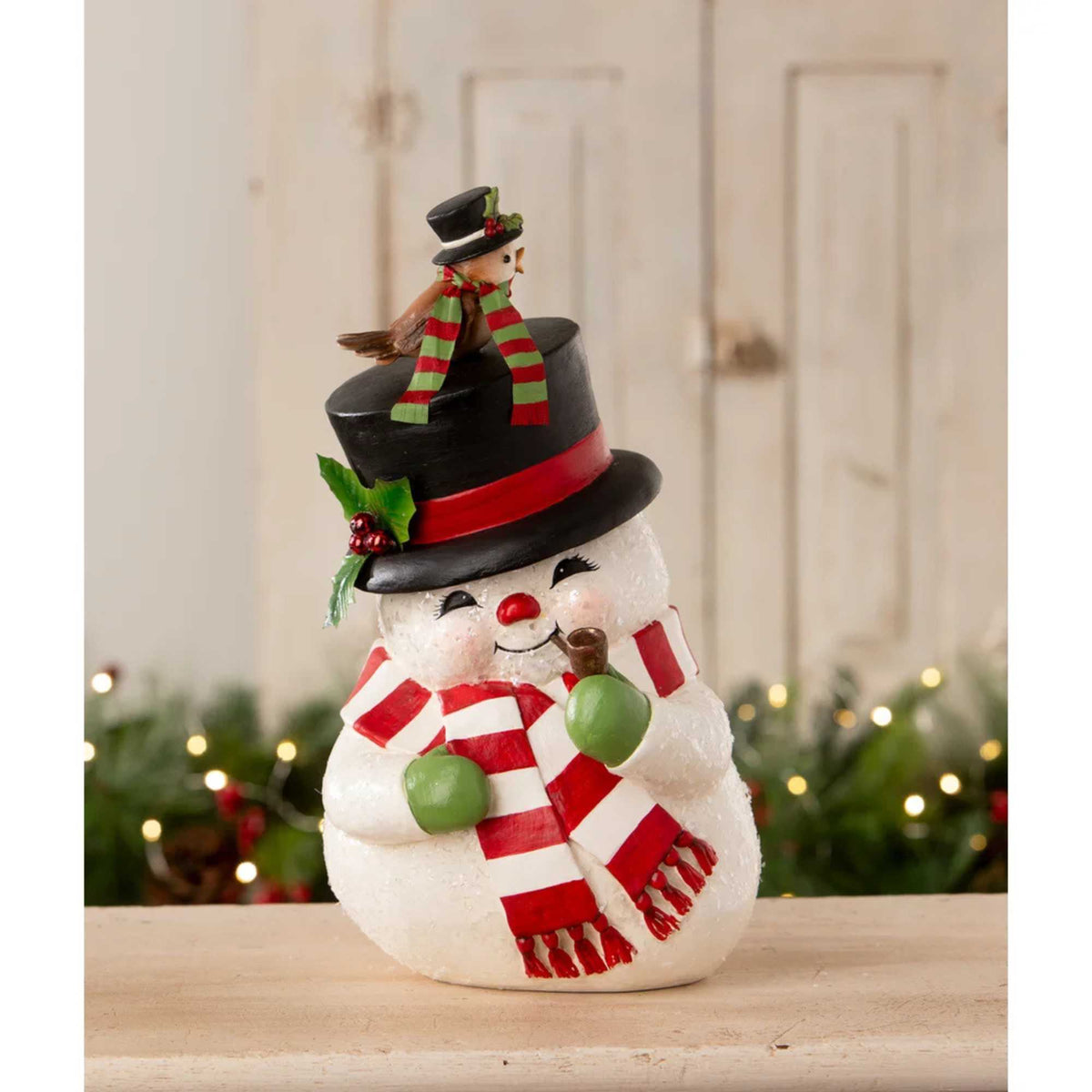 Bethany Lowe Oh Happy Day Snowman - - SBKGifts.com