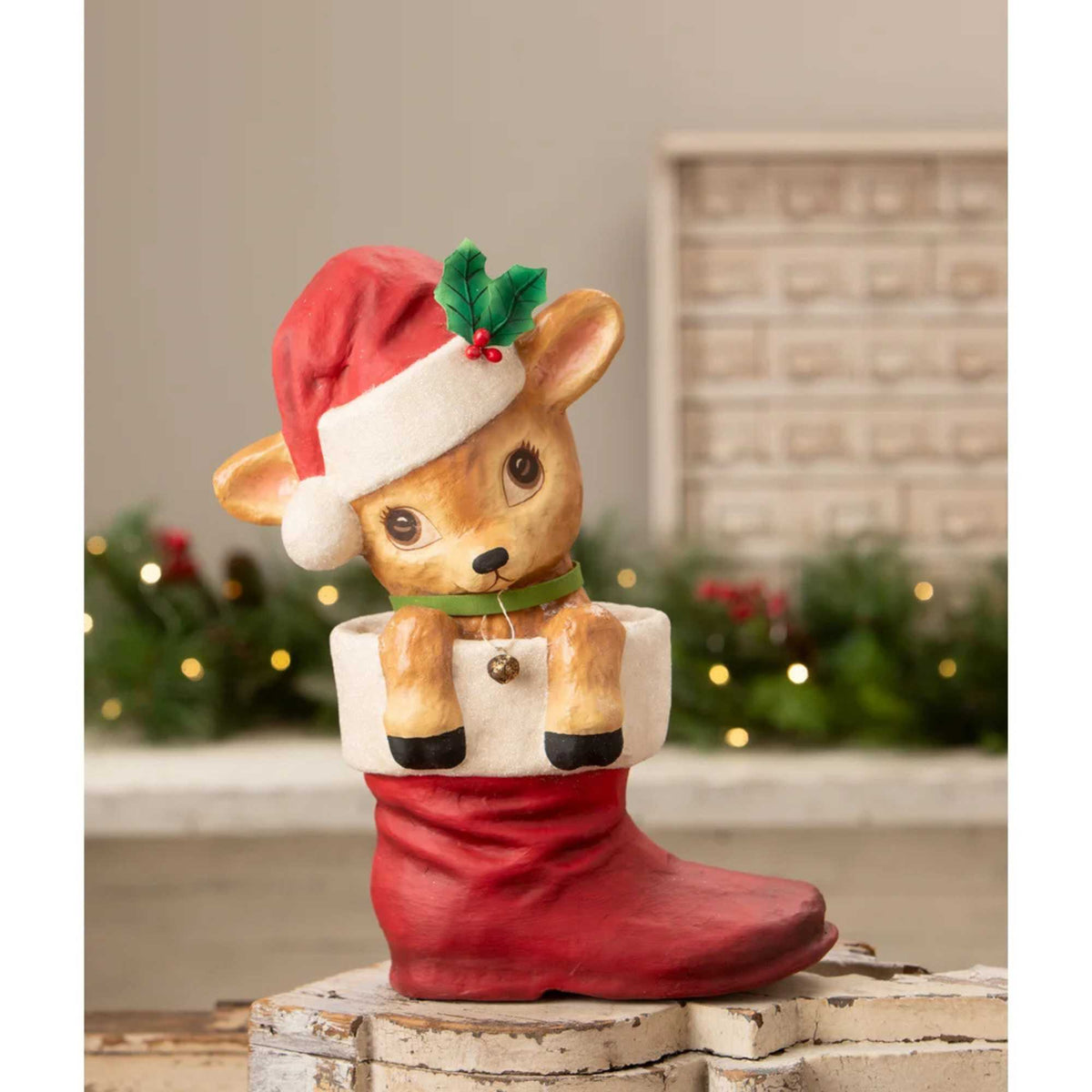 65935 Reenie Reindeer In Boot TJ5316