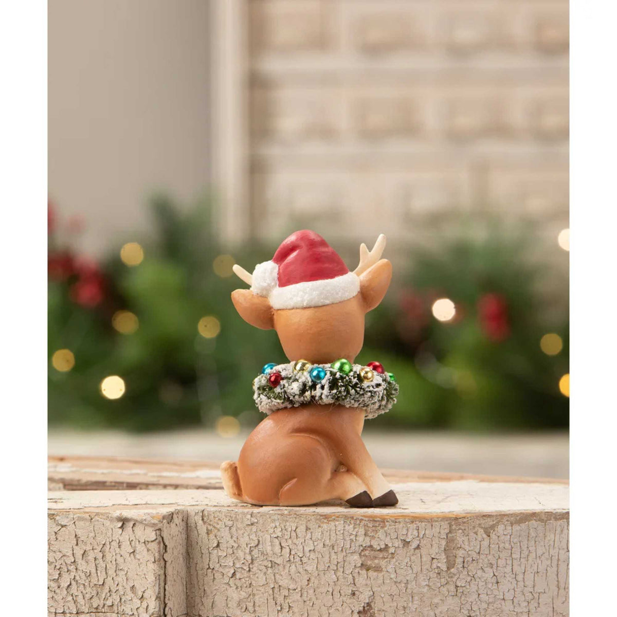 Bethany Lowe Twinkle Santa's Reindeer - - SBKGifts.com