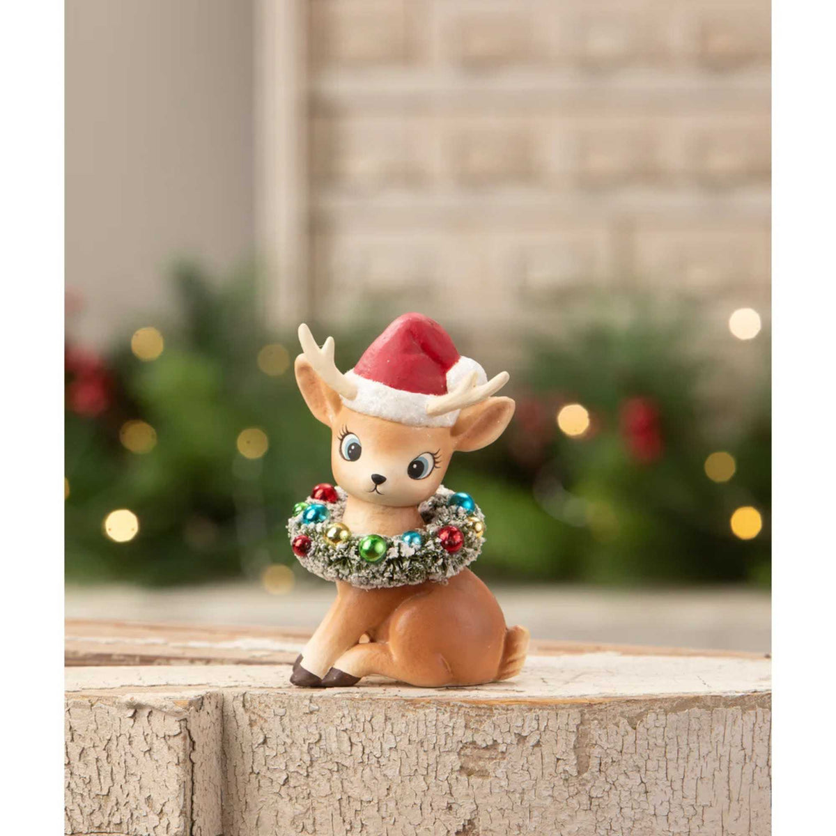 Bethany Lowe Twinkle Santa's Reindeer - - SBKGifts.com