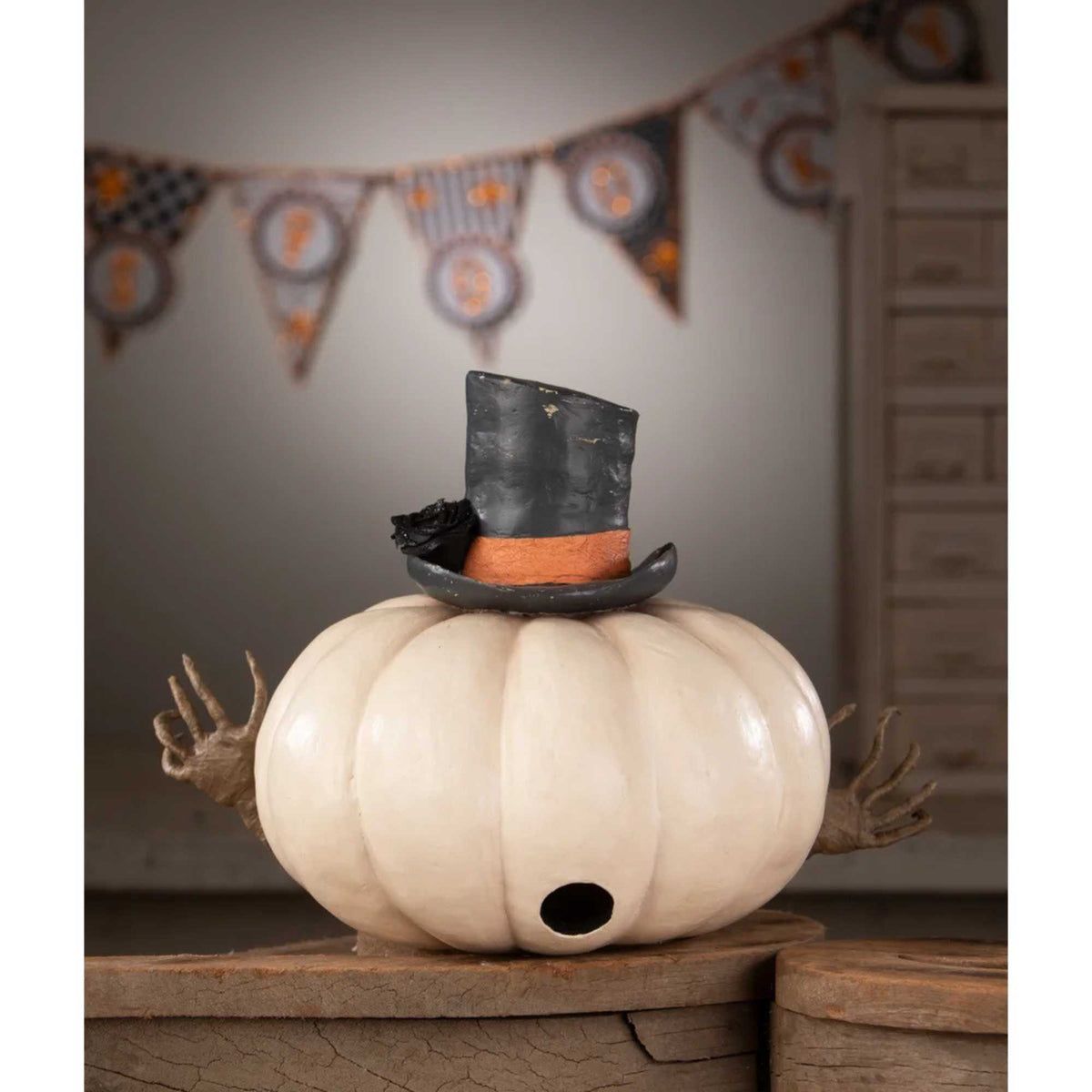 Bethany Lowe Mr. Gourdy Pumpkin - - SBKGifts.com