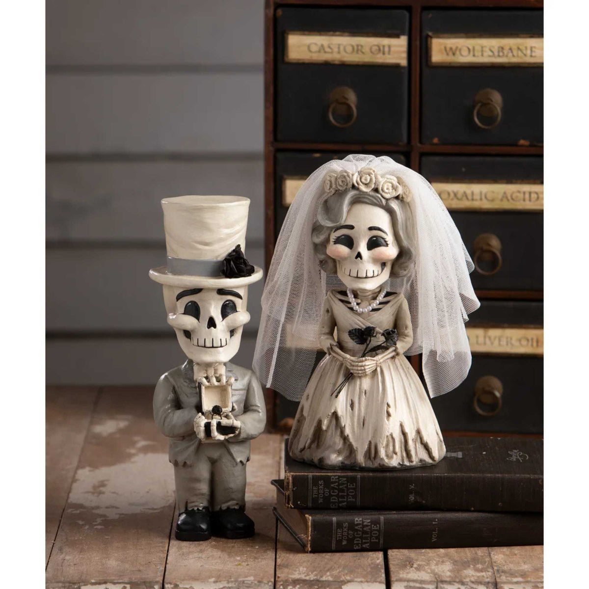 Bethany Lowe Bride Evangeline & Groom Mortimer Skelly - - SBKGifts.com