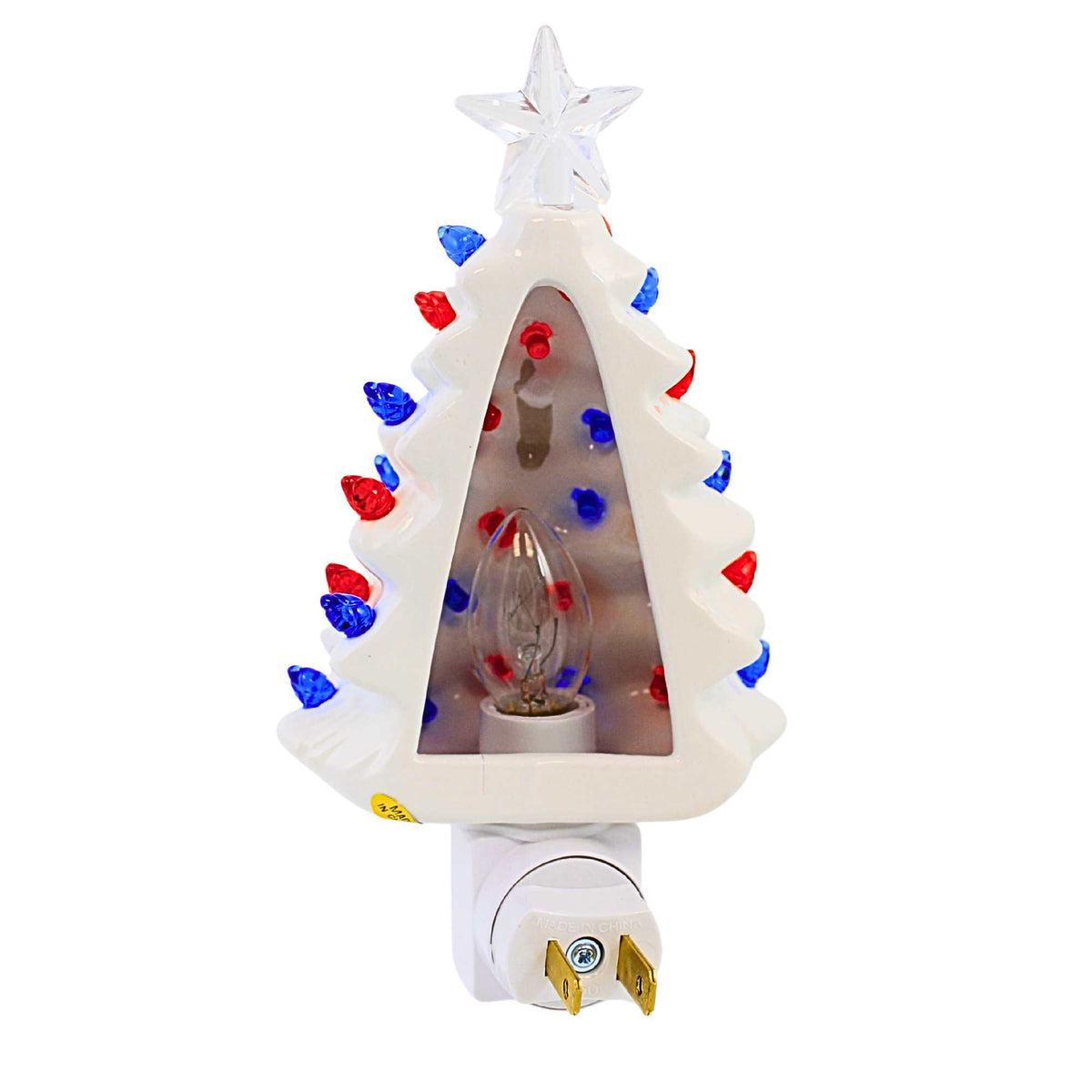 Roman White Tree Night Light - - SBKGifts.com