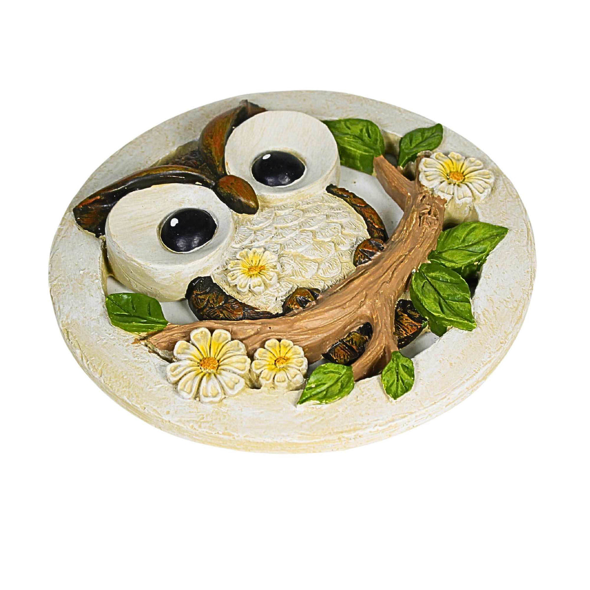 Roman Owl Garden Stepping Stone - - SBKGifts.com