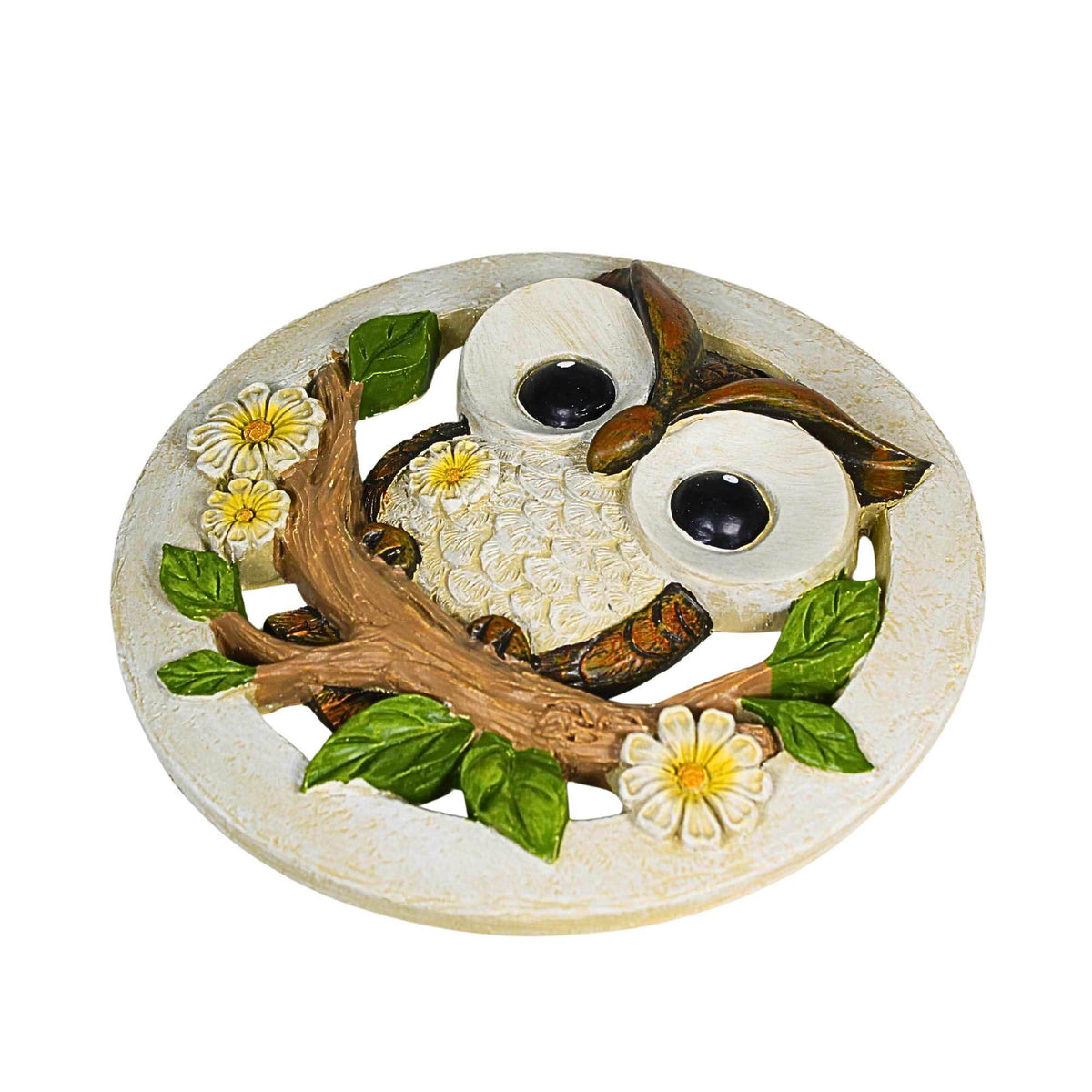 Roman Owl Garden Stepping Stone - - SBKGifts.com