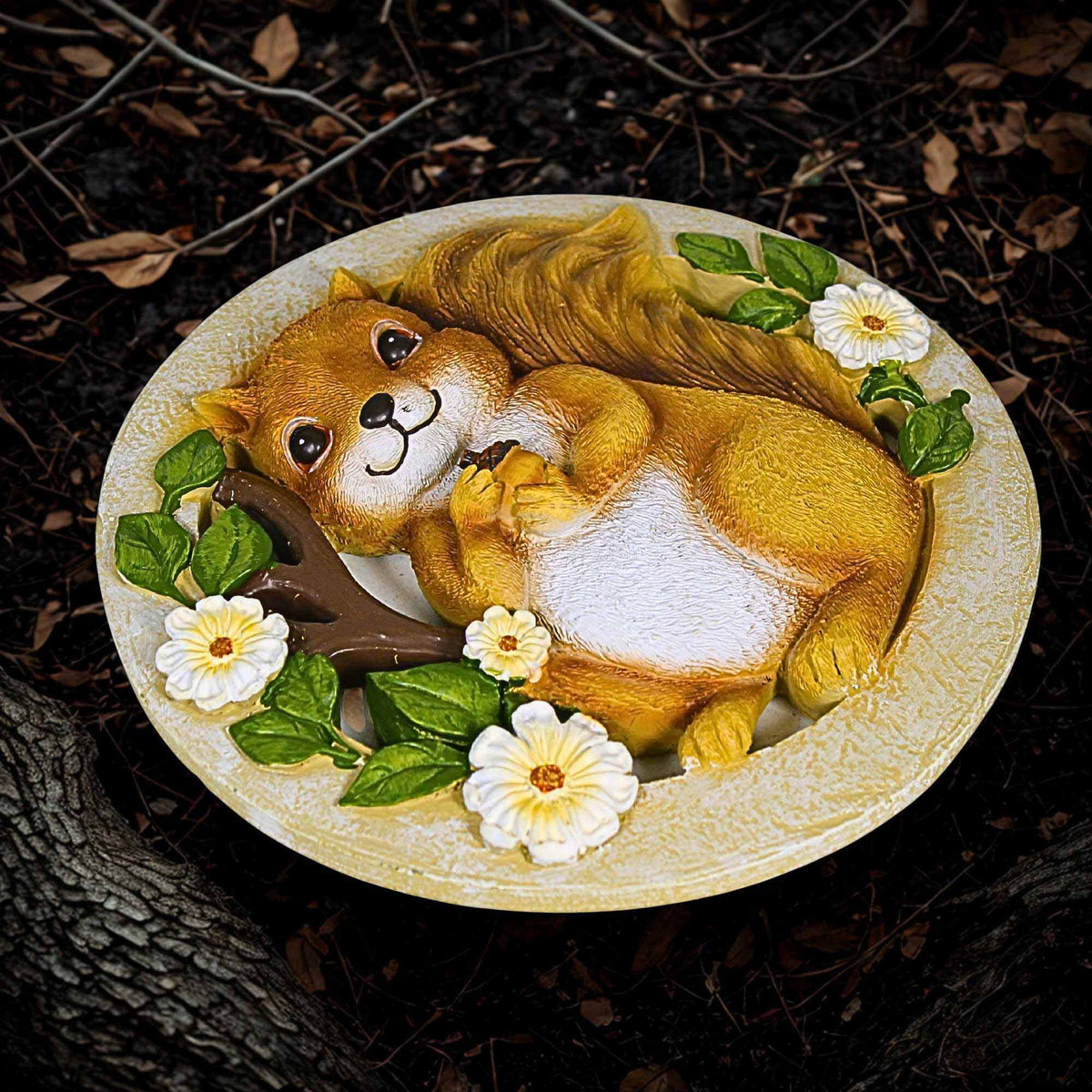 Roman Squirrel Garden Stepping Stone - - SBKGifts.com