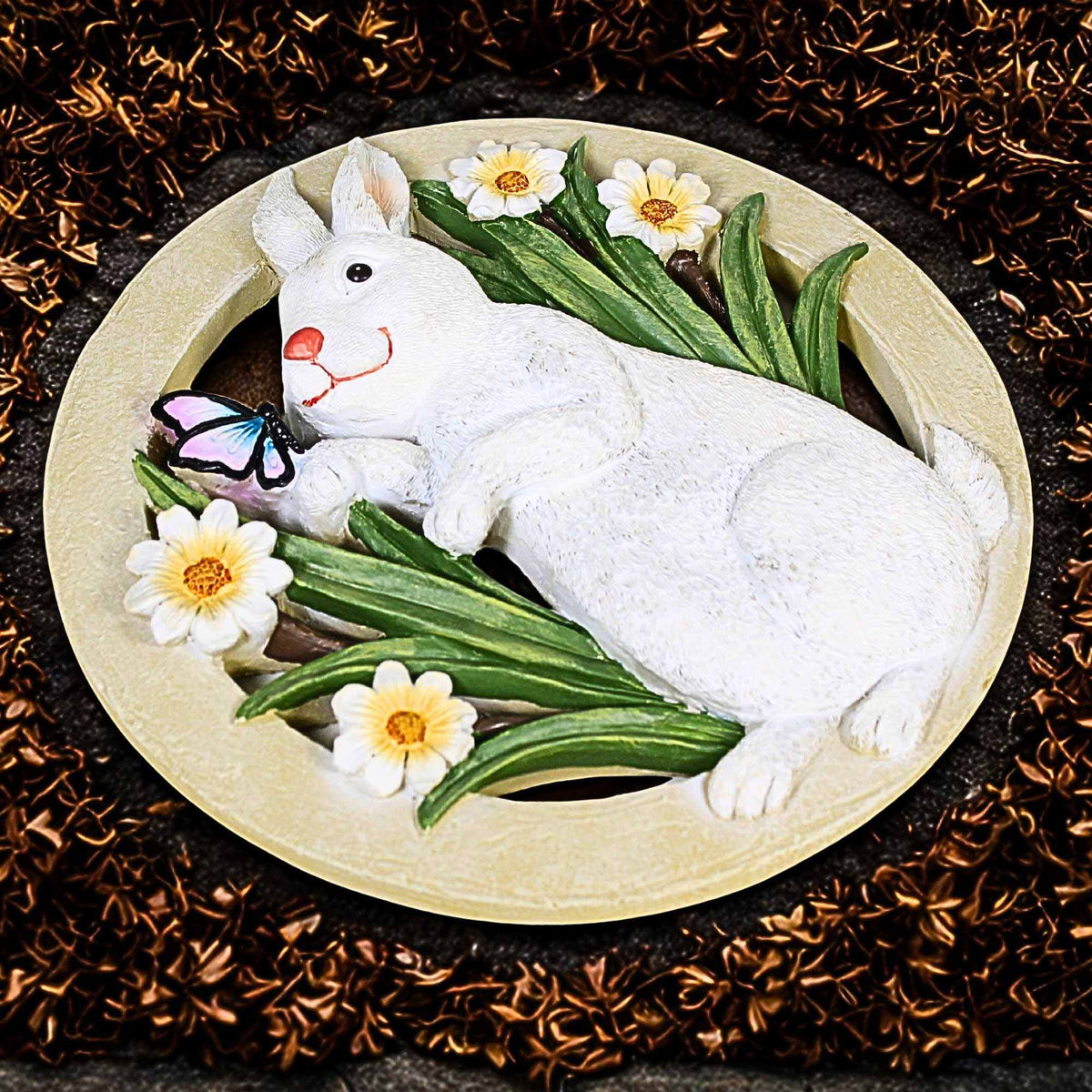 Roman Bunny Garden Stepping Stone - - SBKGifts.com