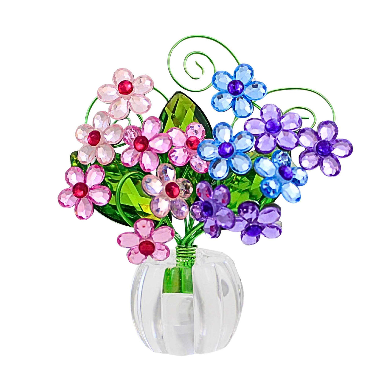 66016 Hydrangea Posy Pot ACRY325