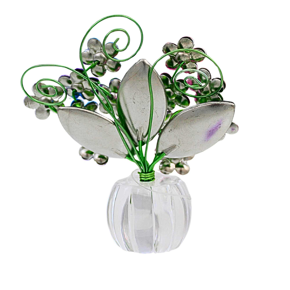 Crystal Expressions Hydrangea Posy Pot - - SBKGifts.com