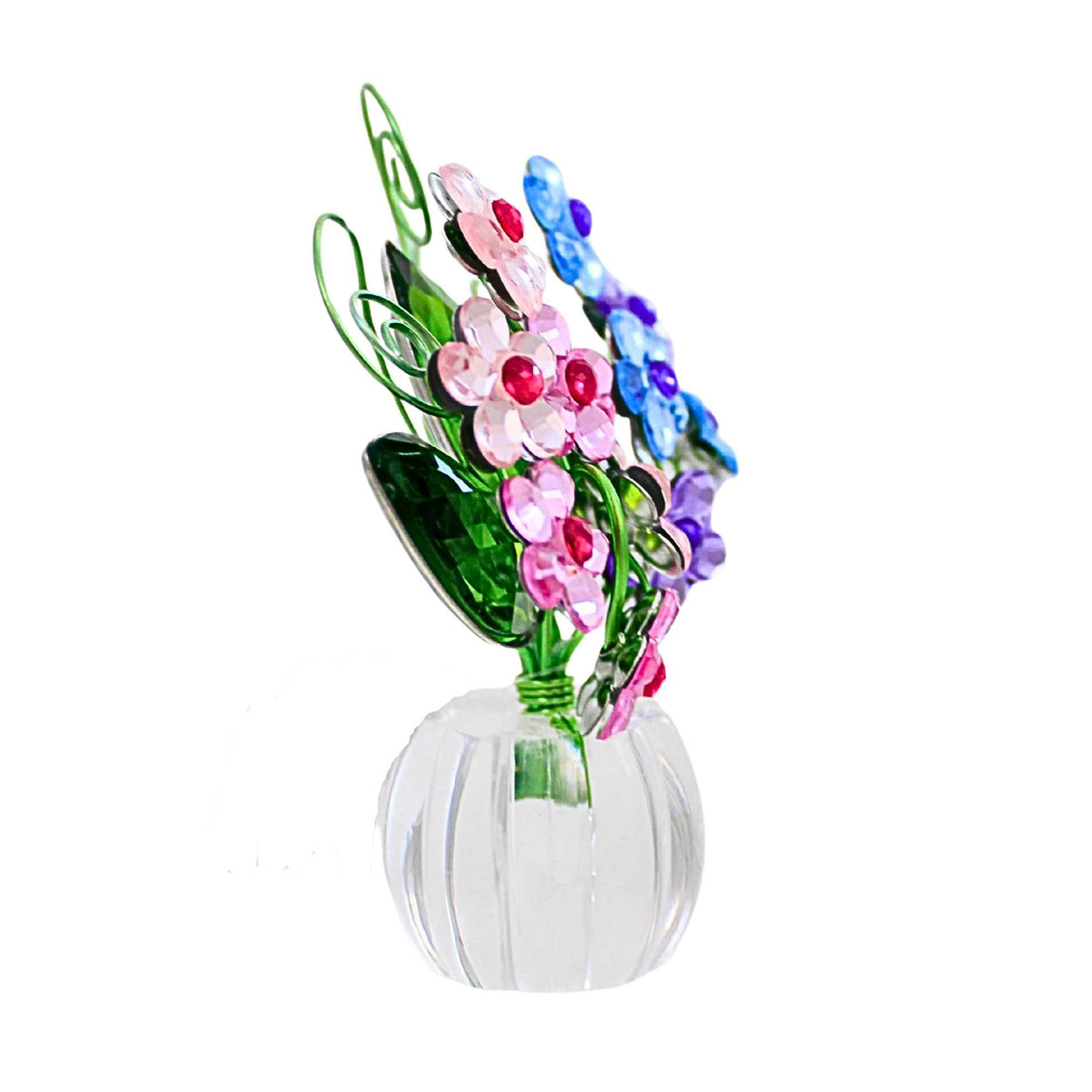 Crystal Expressions Hydrangea Posy Pot - - SBKGifts.com