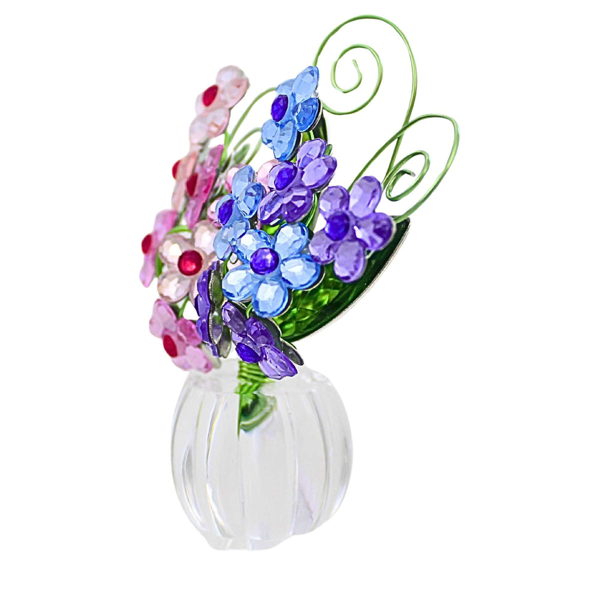 Crystal Expressions Hydrangea Posy Pot - - SBKGifts.com