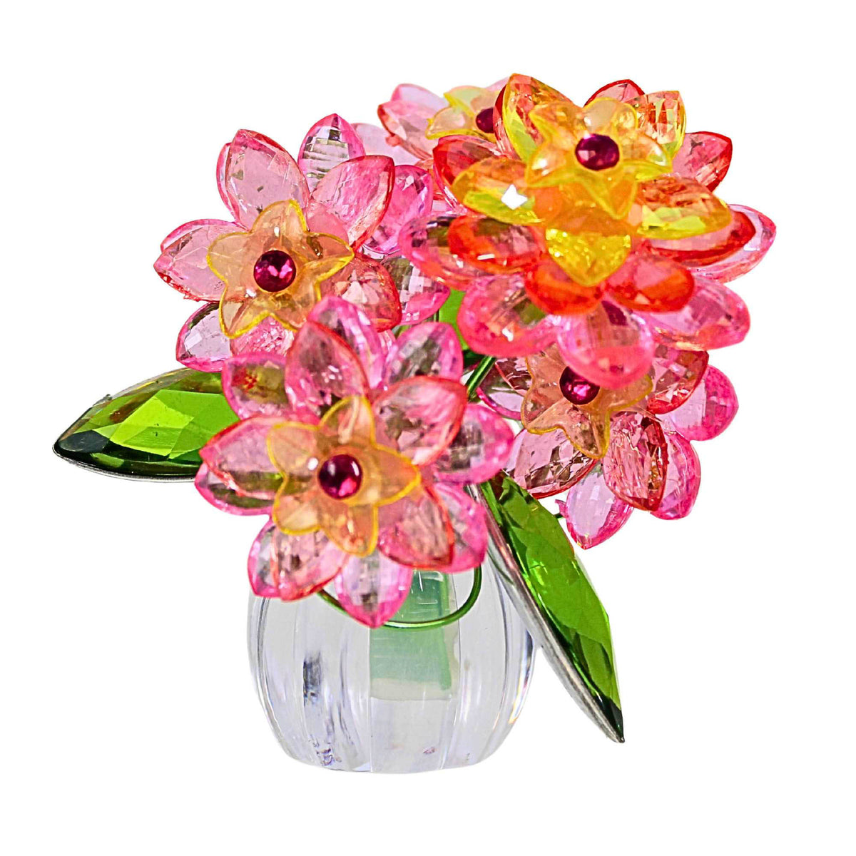 66017 Dahlia Posy Pot ACRY1232