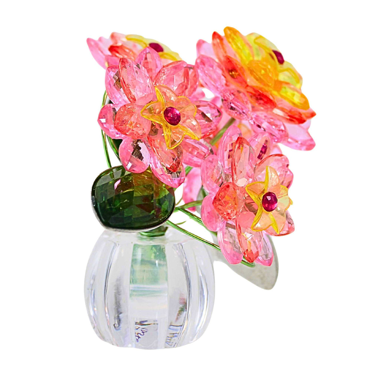 Crystal Expressions Dahlia Posy Pot - - SBKGifts.com