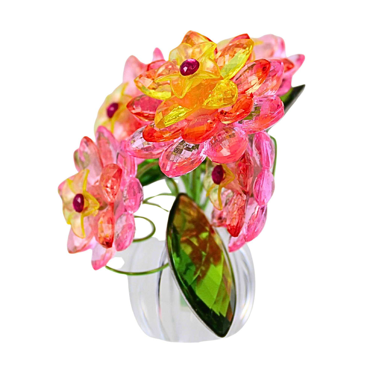 Crystal Expressions Dahlia Posy Pot - - SBKGifts.com