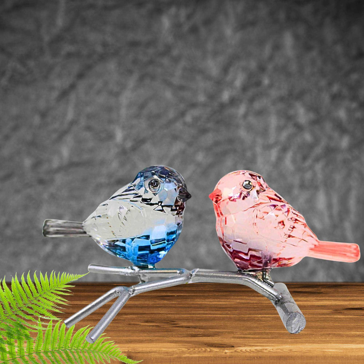 Crystal Expressions Bird On Branch - - SBKGifts.com