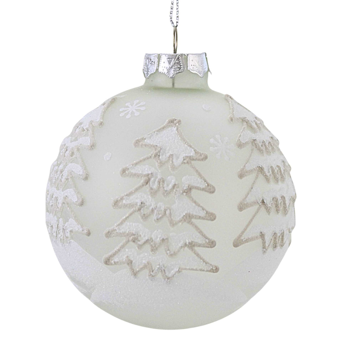 Roman Frosted Tree Ornament - - SBKGifts.com