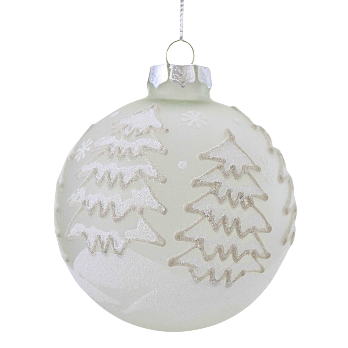 Roman Frosted Tree Ornament - - SBKGifts.com