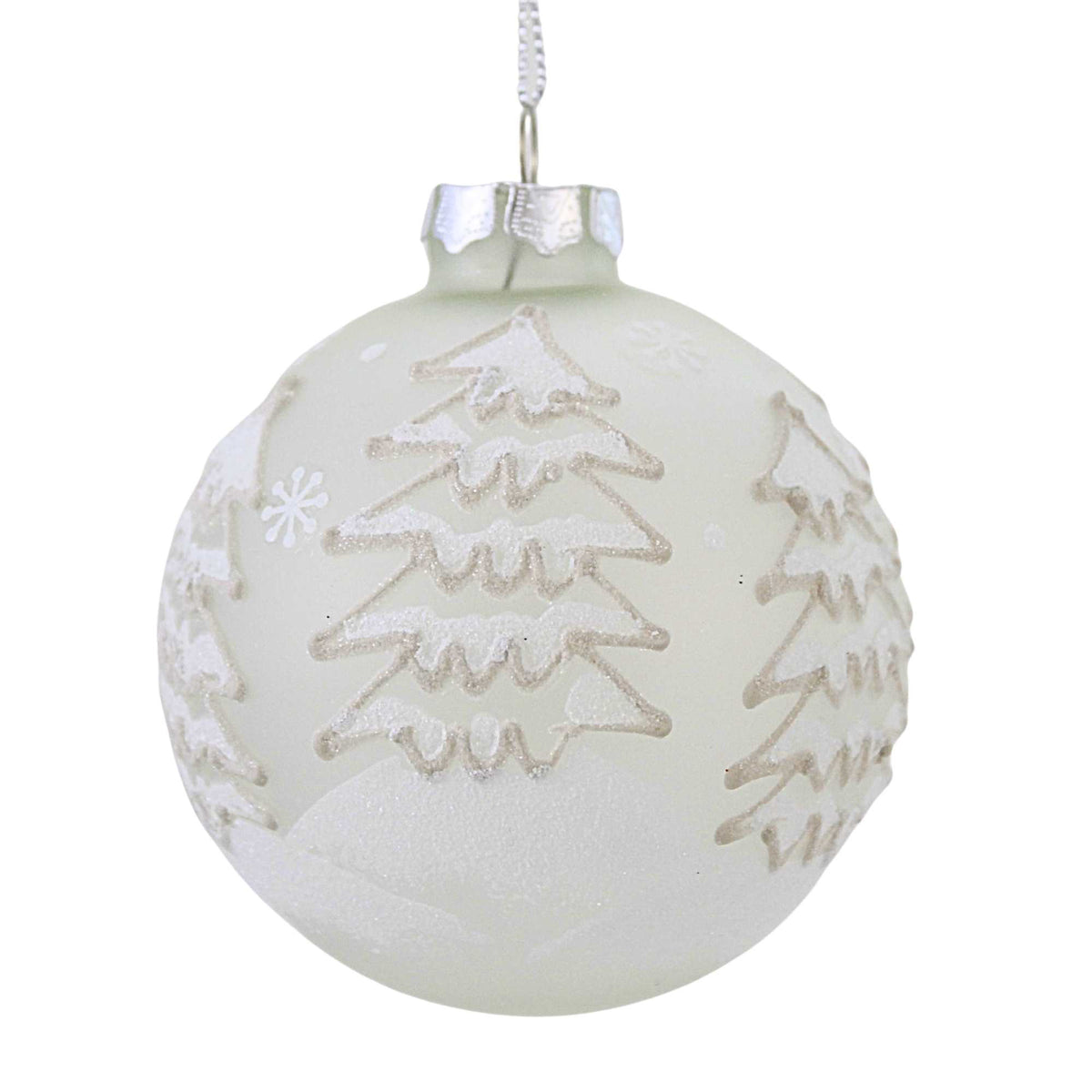 Roman Frosted Tree Ornament - - SBKGifts.com
