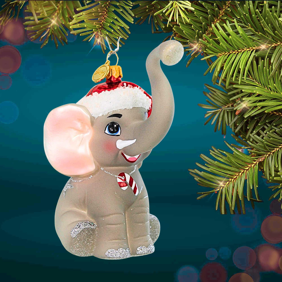 Blubom Christmas Elephant - - SBKGifts.com