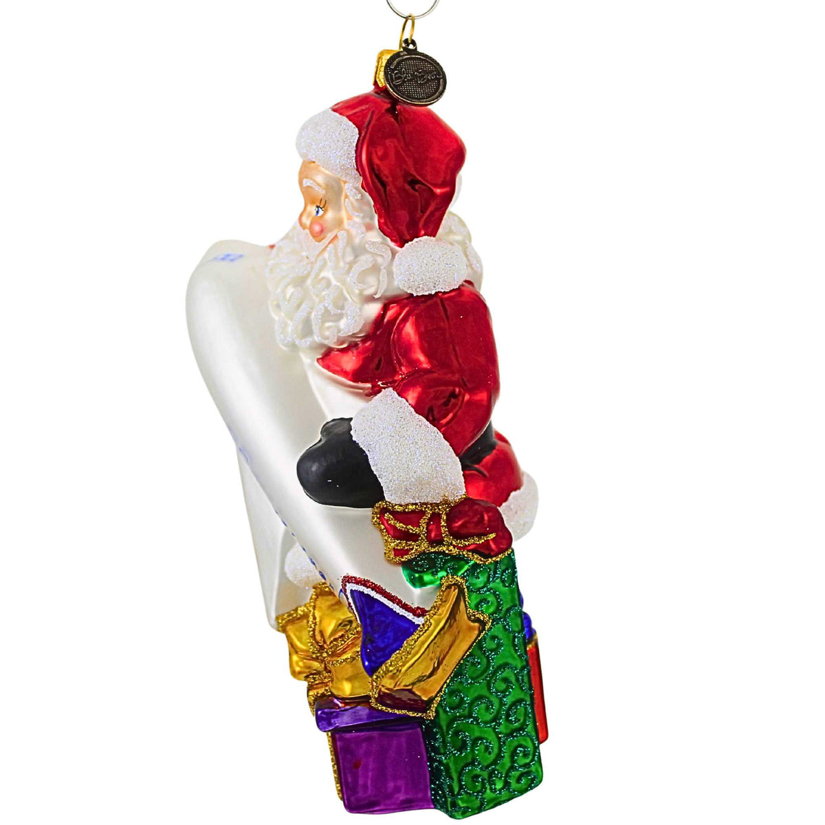Blubom Santa With Silver Jet - - SBKGifts.com