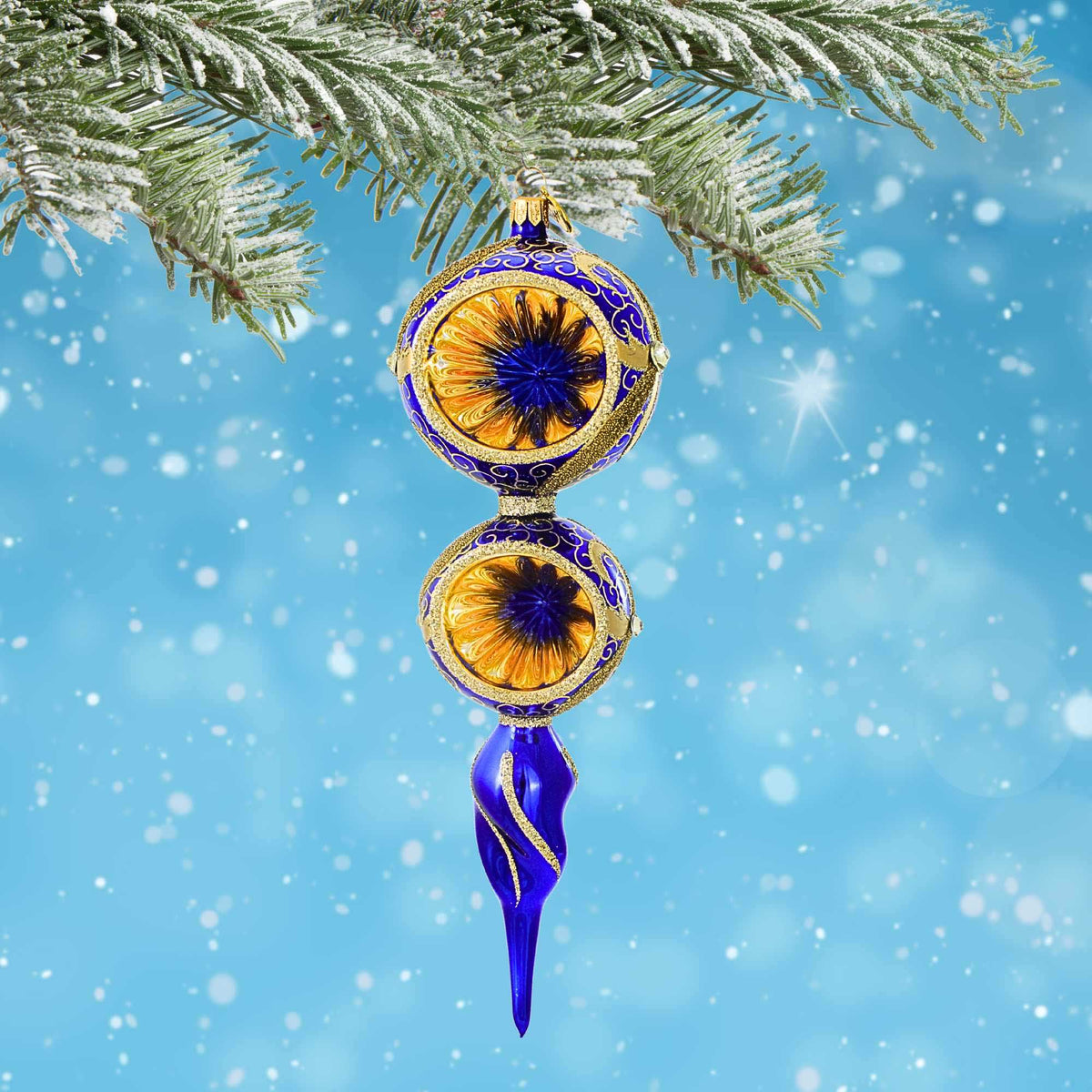 Blubom Gilded Midnight Tiered Drop - - SBKGifts.com