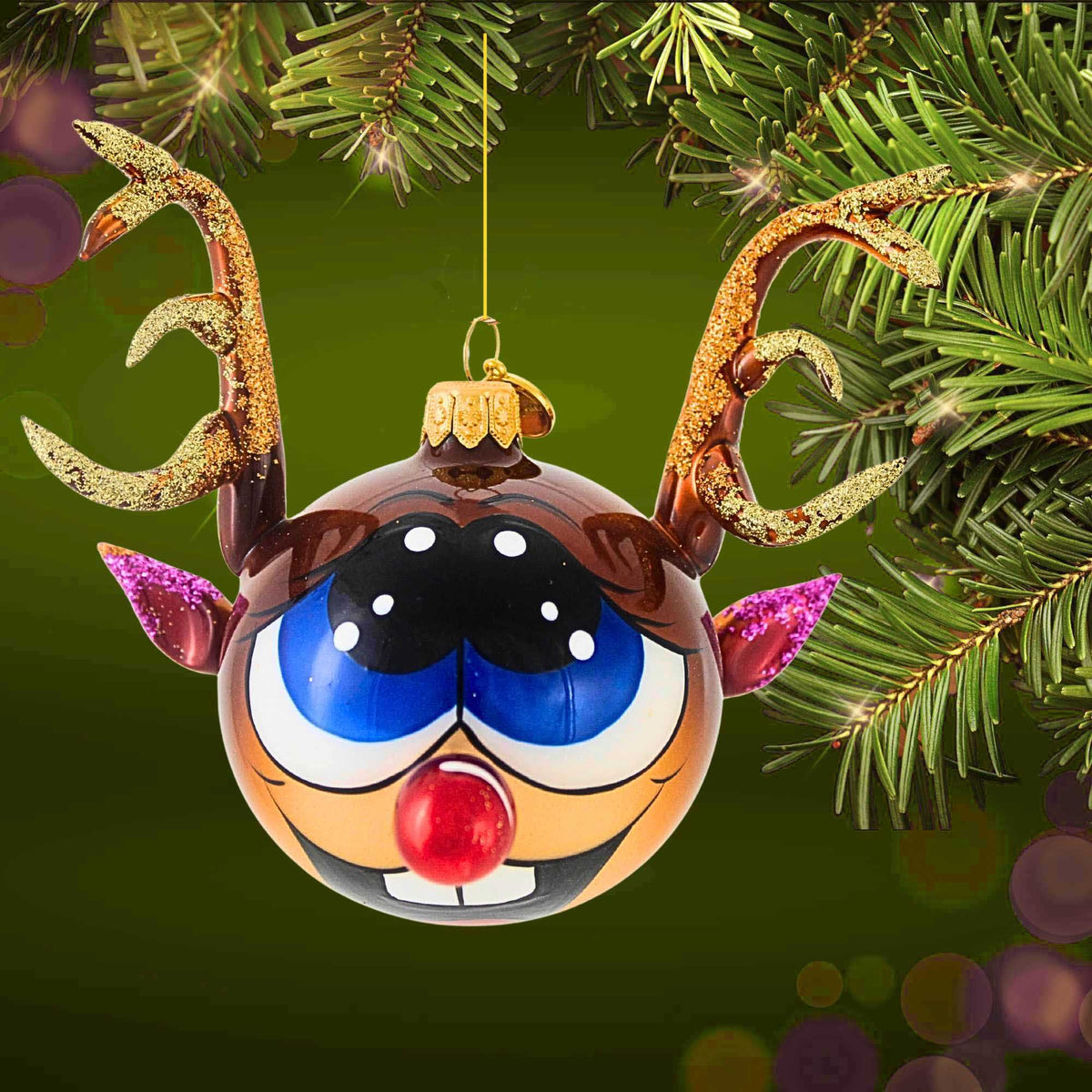 Blubom The Joyful Reindeer - - SBKGifts.com