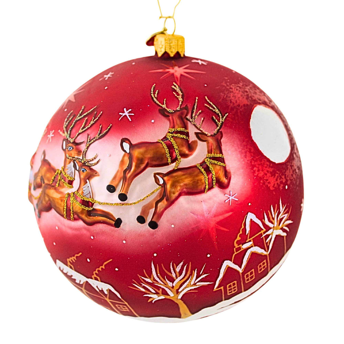 Blubom Santa And Team In Flight - - SBKGifts.com