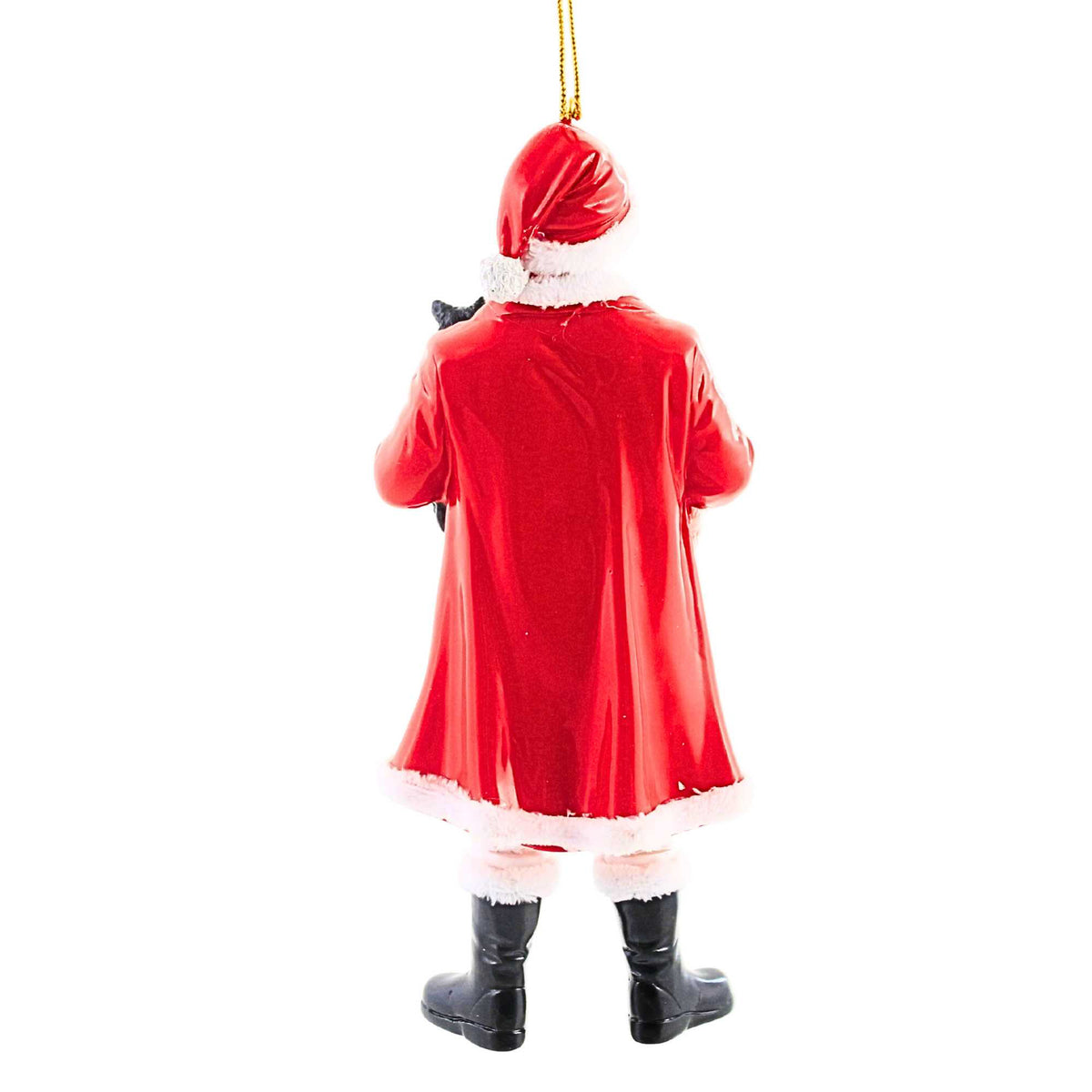 December Diamonds Puss' N Paws Santa Bear - - SBKGifts.com