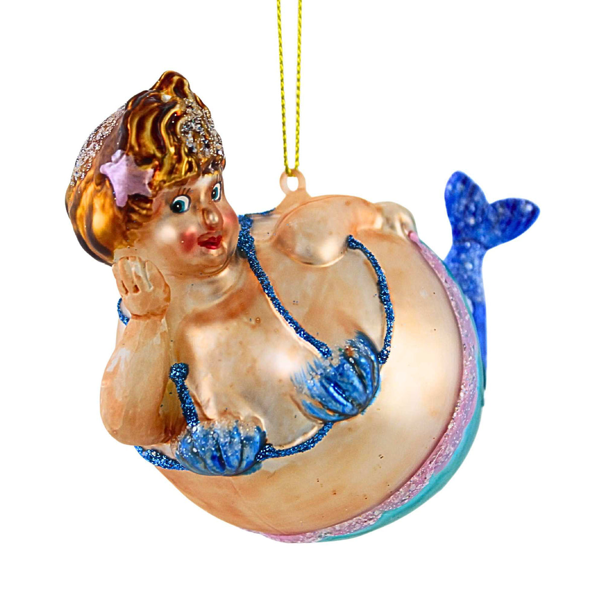 December Diamonds Plump Bikini Lady Mermaid - - SBKGifts.com