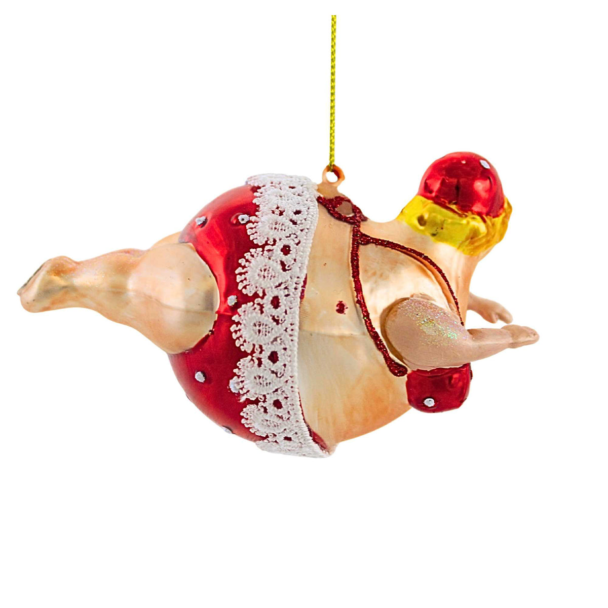 December Diamonds Plump Lady Swimmer - - SBKGifts.com