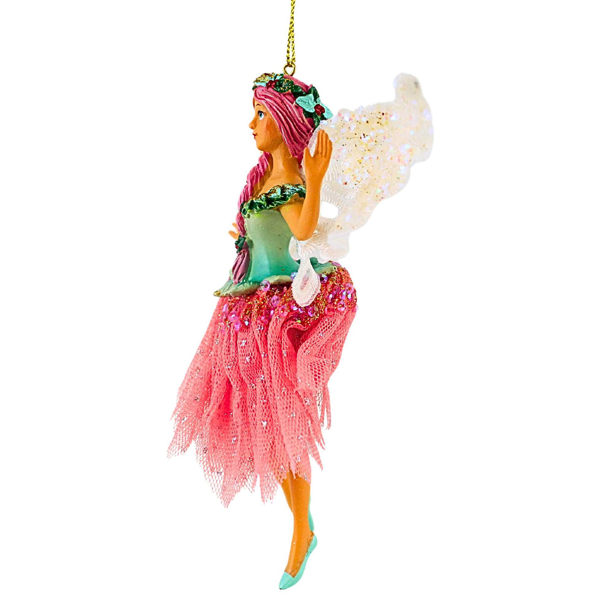 December Diamonds Garden Pink Fairy Ornament - - SBKGifts.com