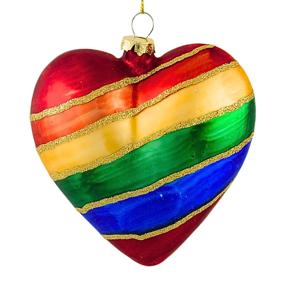 December Diamonds Love Is Love Rainbow Ornament - - SBKGifts.com