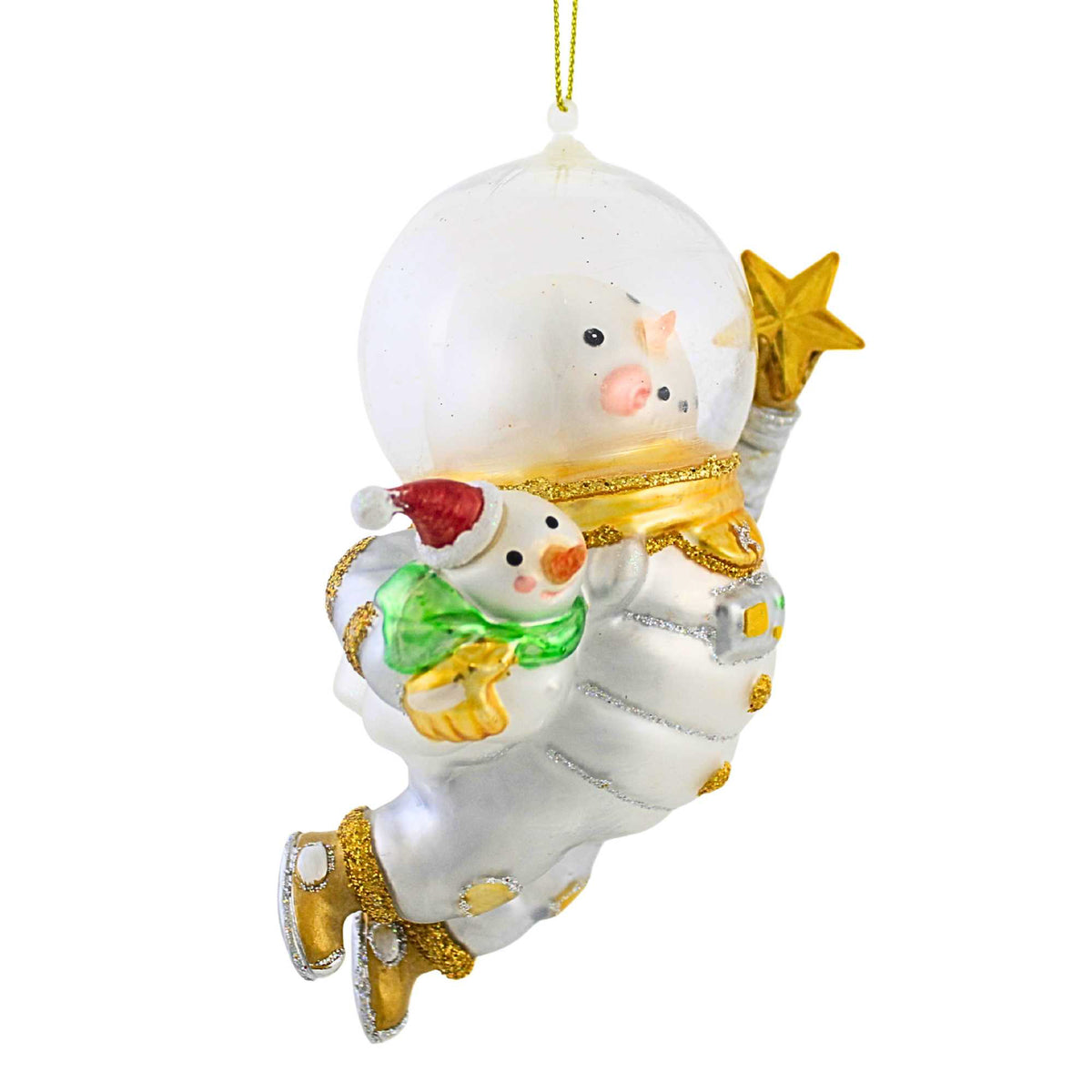 December Diamonds Snowman In Space Suit - - SBKGifts.com