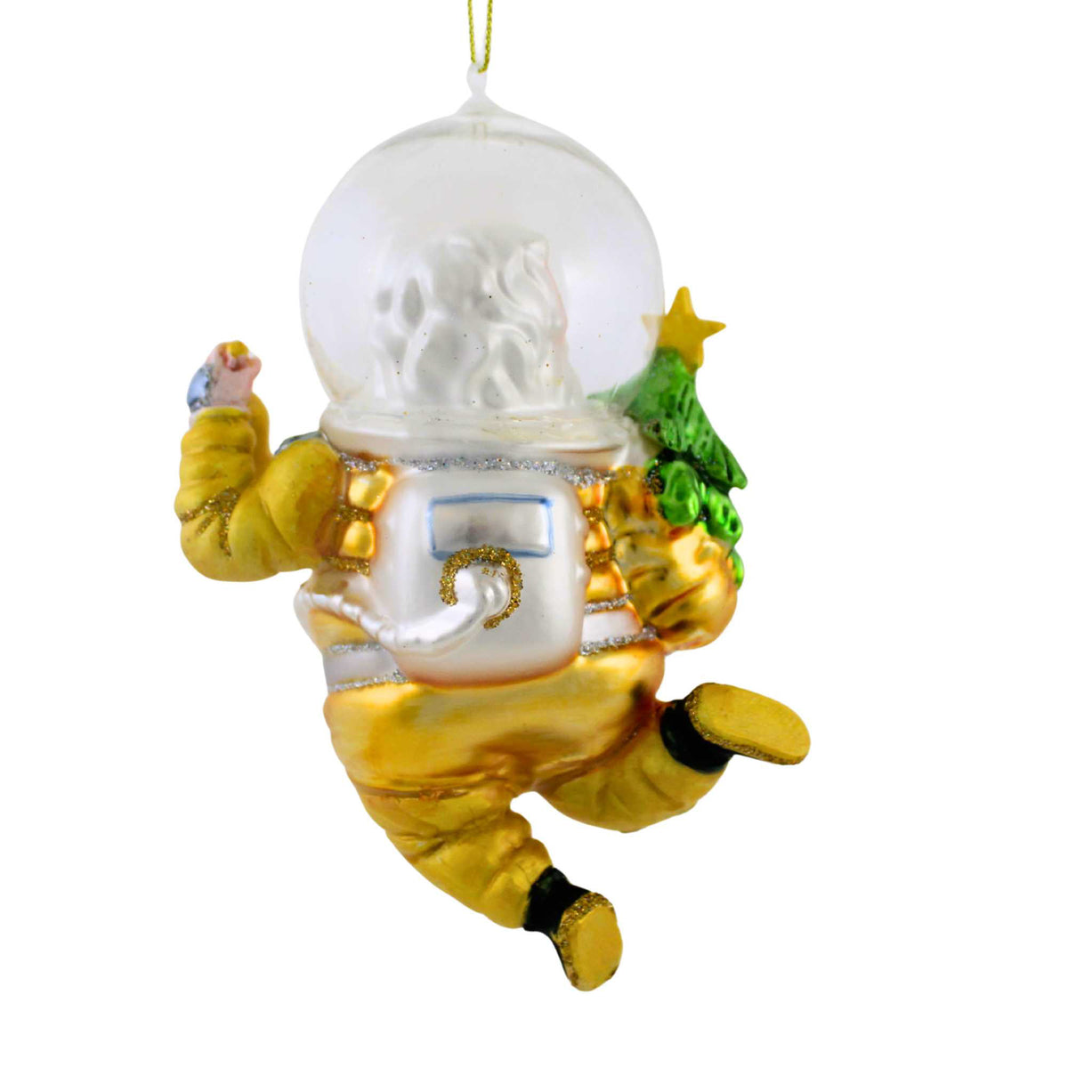 December Diamonds Santa In Space Suit Ornament - - SBKGifts.com