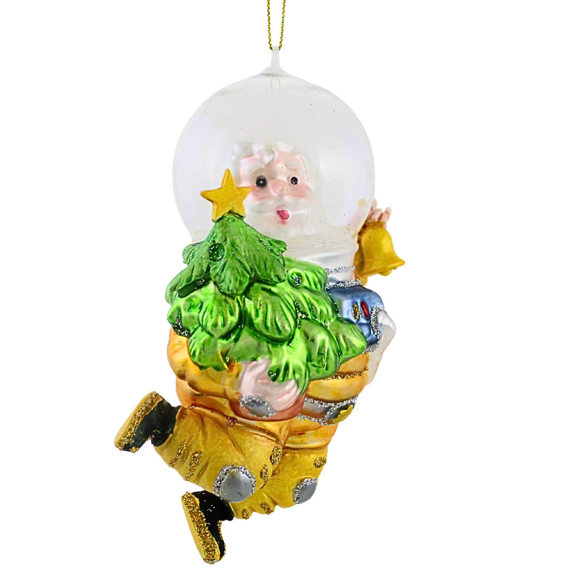 December Diamonds Santa In Space Suit Ornament - - SBKGifts.com
