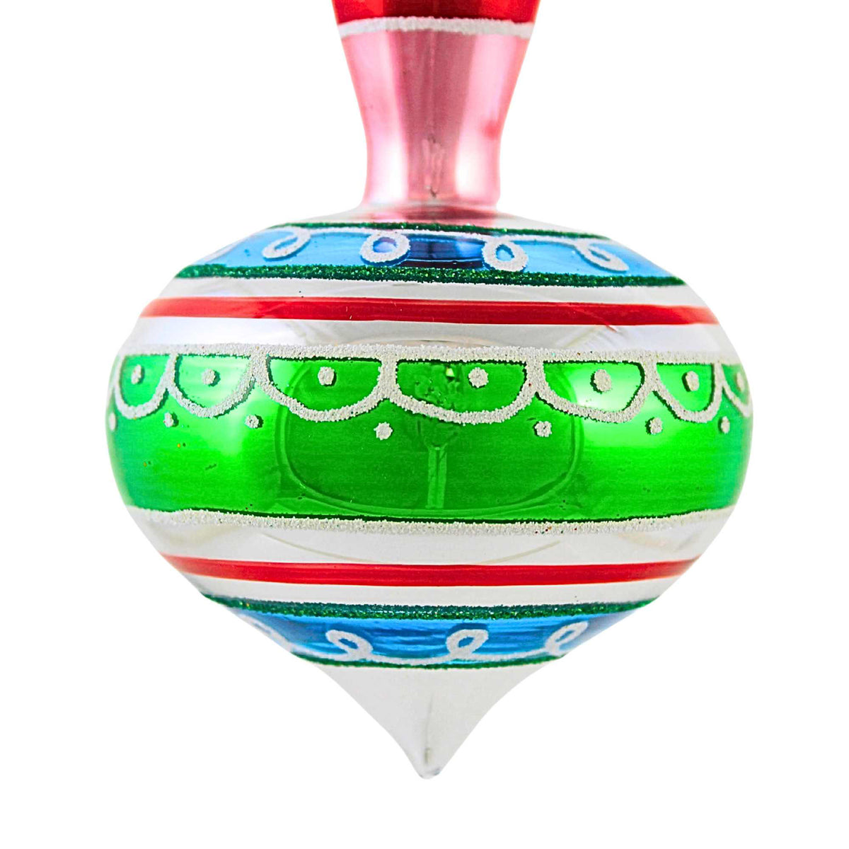 December Diamonds Pastel Vintage Shaped Ornament - - SBKGifts.com