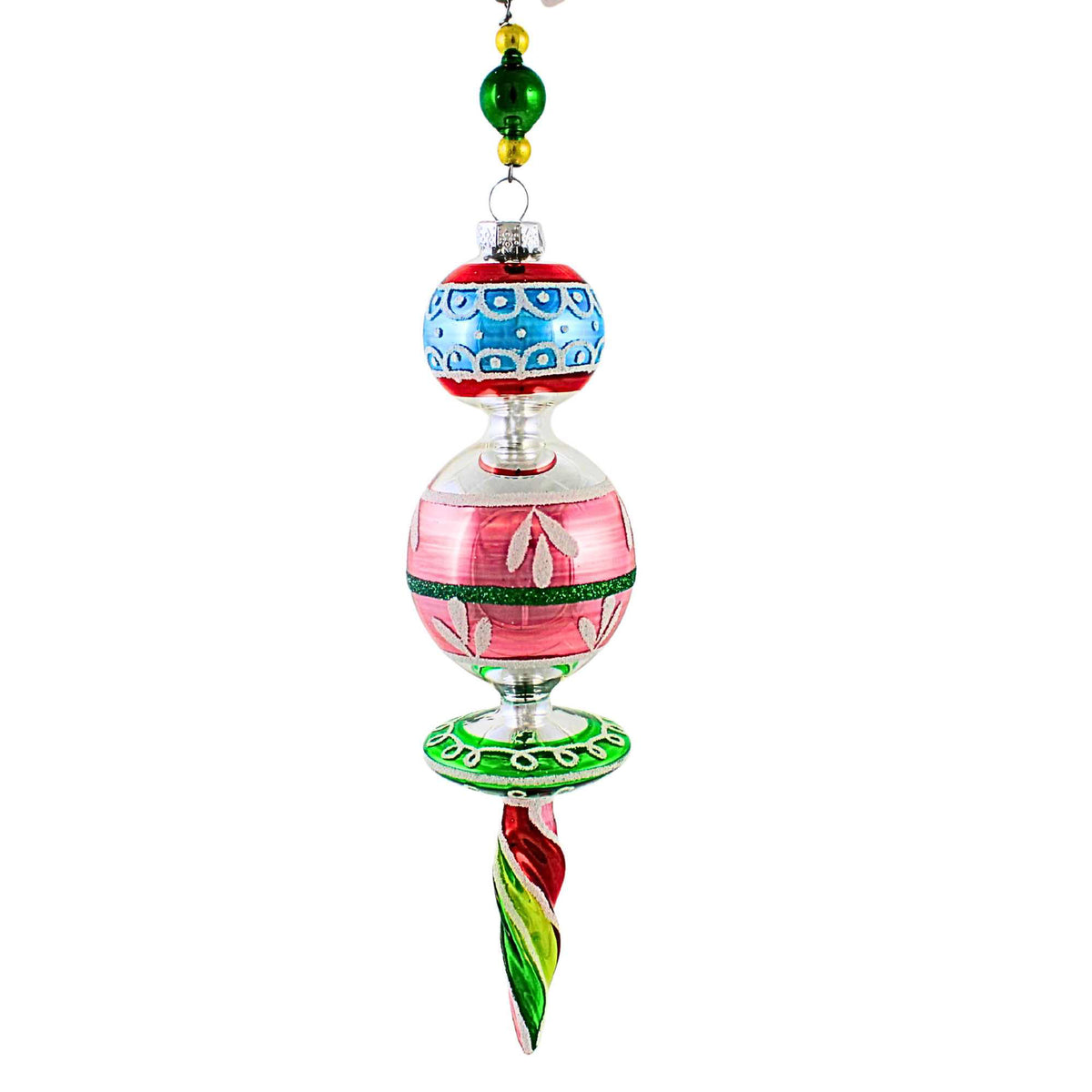 66116 Pastel Vintage Sphere Ornament 7979185
