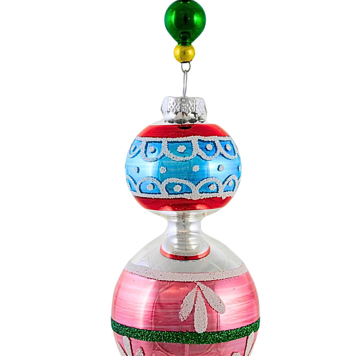 December Diamonds Pastel Vintage Sphere Ornament - - SBKGifts.com