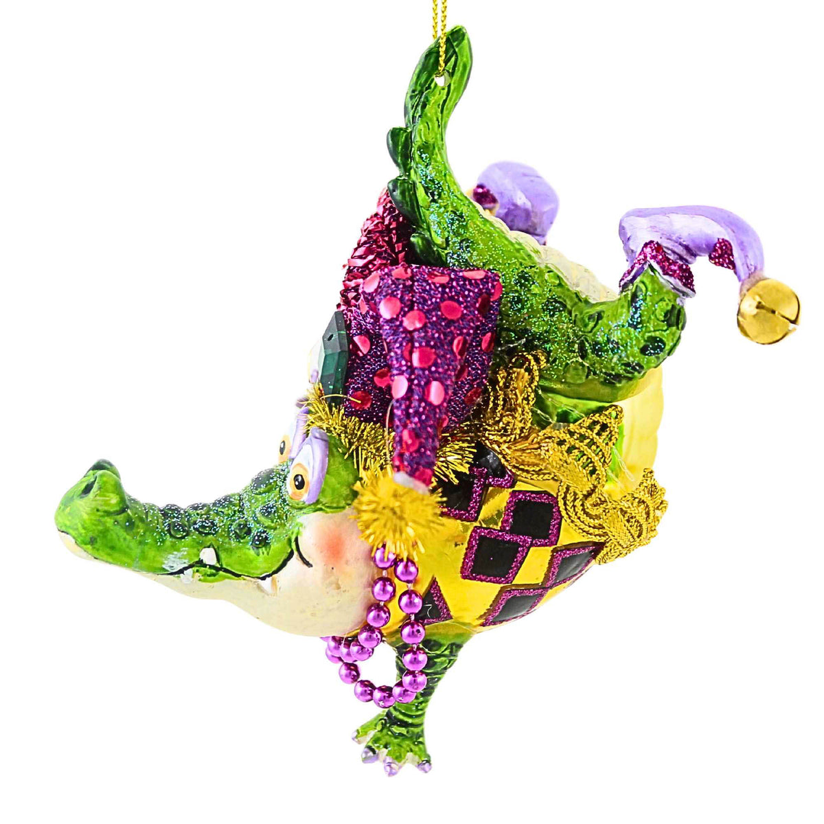 December Diamonds Jester Alligator - - SBKGifts.com