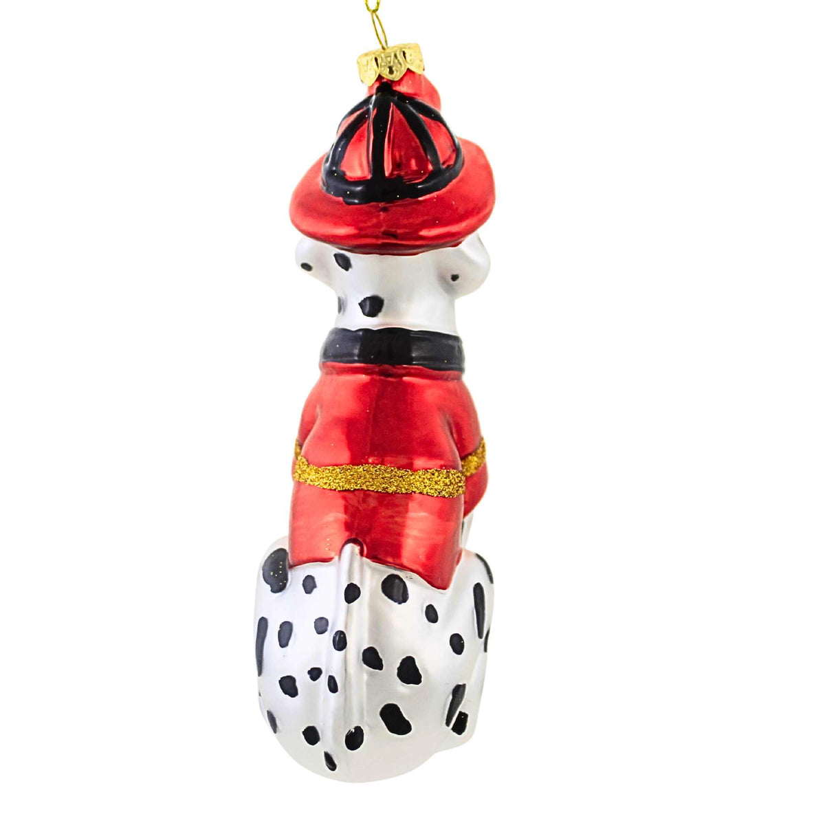 December Diamonds Dalmatian Fireman - - SBKGifts.com