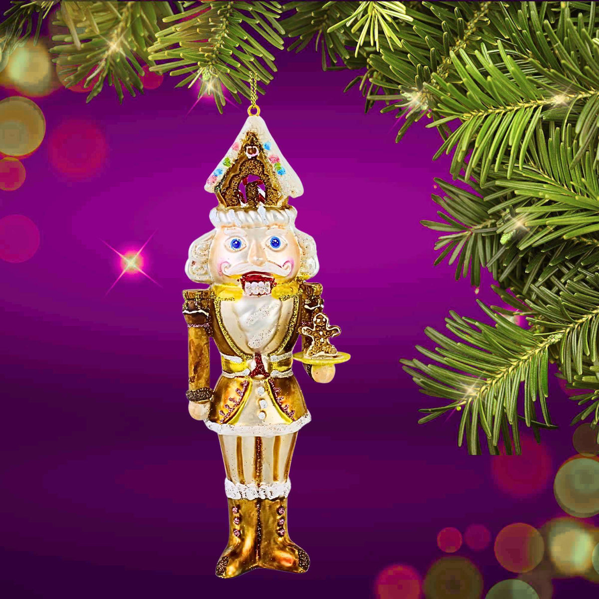 December Diamonds Gingerbread Nutcracker - - SBKGifts.com